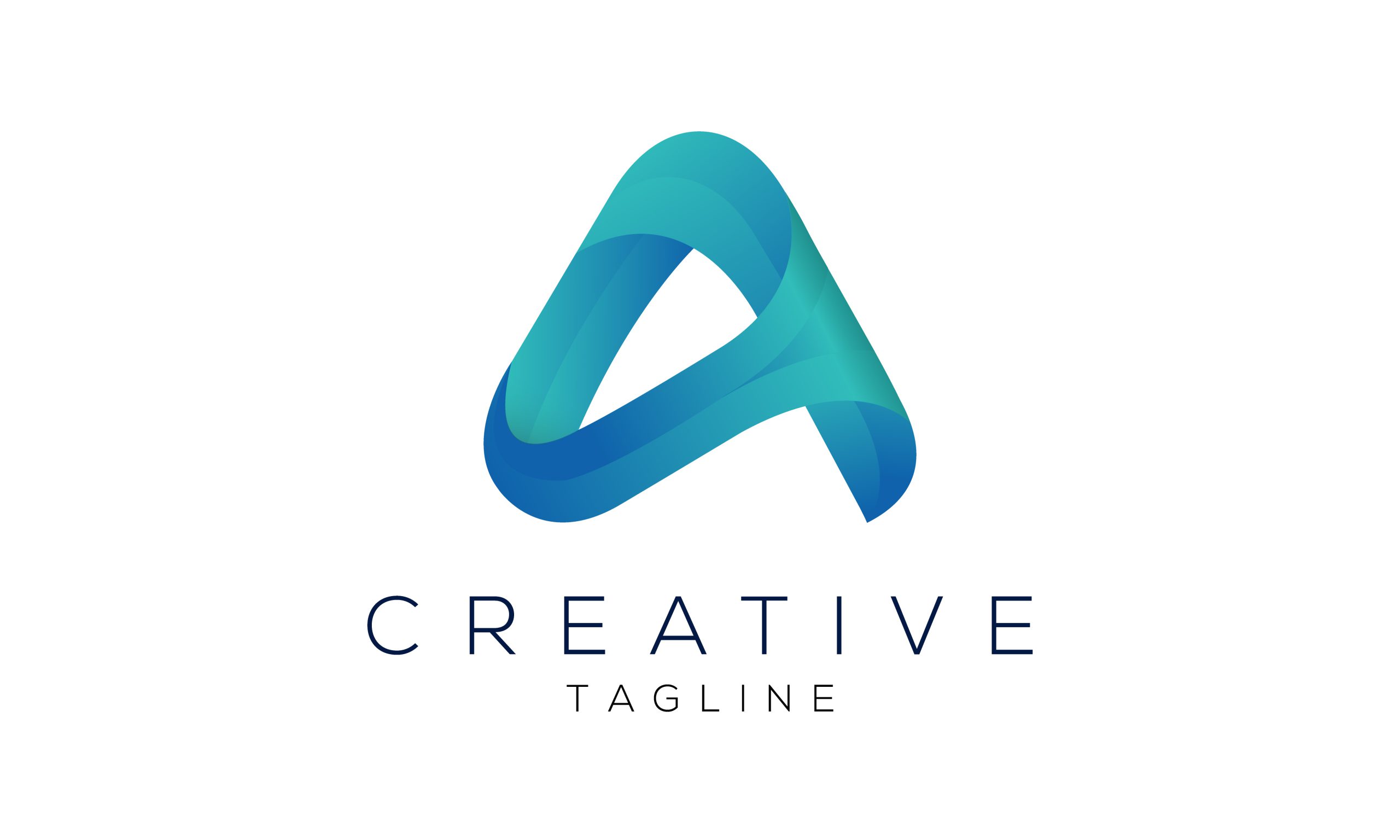 logo de l'entreprise fictive Créative tagline